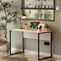 Hanah Home Nor2-W Escritorio de Estudio Blanco